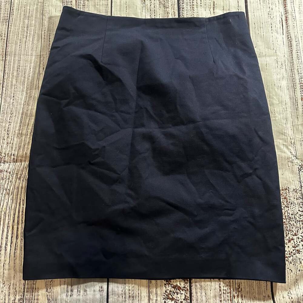 Navy Blue Boden Vintage Pencil Skirt